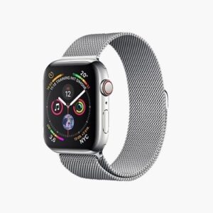Apple Watch Series 4 40mm Edelstahl Milanaise Armband + Cellular